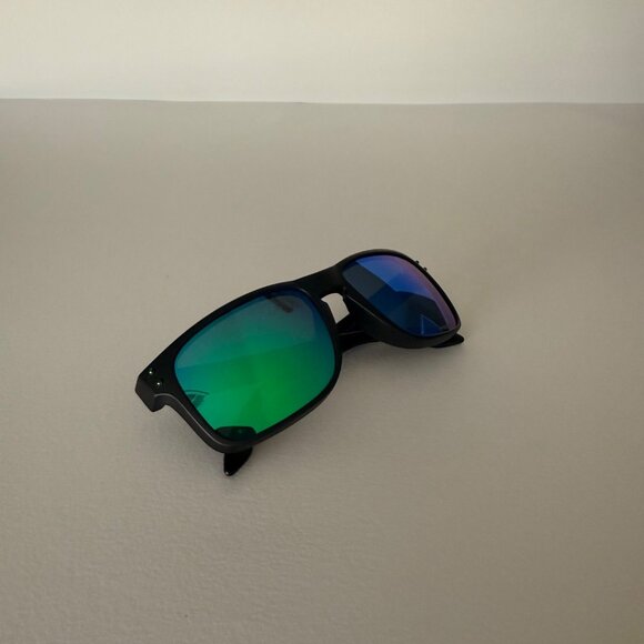 NEW Oakley Holbrook Prizm Polarized Green Reflective Lenses 9102 - Picture 11 of 12